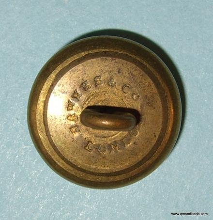 Lord Strathcona's Horse ( Royal Canadians ) Officer's Medium Pattern Gilt Button — image 2