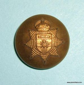University of London OTC Officer's Medium Pattern Gilt Button, pre …
