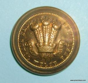 The Royal Welch Fusiliers Large Other Ranks Brass Button, 1920 …