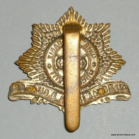 The 4th Royal Irish Dragoon Guards Other Ranks Bi-metal Cap Badge — image 2