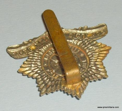 The 4th Royal Irish Dragoon Guards Other Ranks Bi-metal Cap Badge — image 3