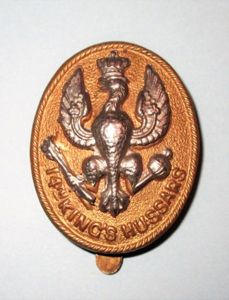 14th ( King's ) Hussars Other Ranks Bi-Metal Cap Badge …