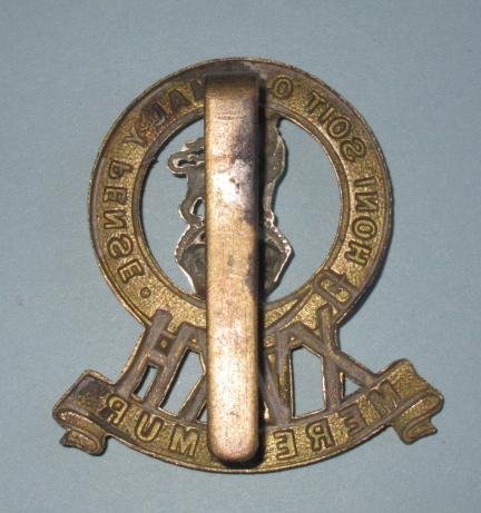 15th ( King's ) Hussars Other Ranks Bi-Metal Cap Badge — image 2