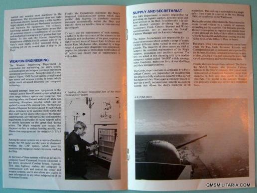 HMS Norfolk Type 23 Frigate Paper Booklet — image 2