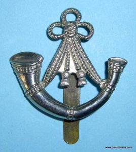 Oxs and Bucks Light Infantry Large Pattern White Metal Cap …