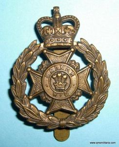 Radnor Home Guard ( HG ) Brass Cap Badge, QEII …