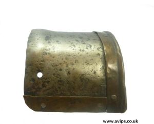 14th CENTURY STYLE REREBRACE LAME WITH LATTEN BORDERING