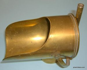 WW1 Large Trench Art Coal Scuttle - 18 pdr shell …