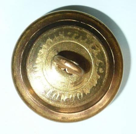 The Green Howards ( Alexandra, Princess of Wales's Own Yorkshire Regiment) Officer's Large Brass Button ( 19th Foot) — image 2