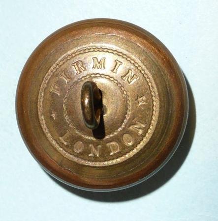 Kings Own Scottish Borderers ( KOSB ) Officers Large Brass Button ( 25th Foot) — image 2