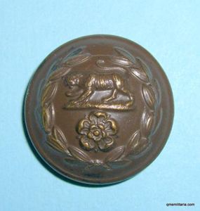 The Royal Hampshire Regiment Officers Large OSD Button ( 37th …