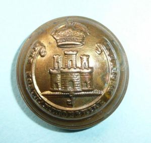 The Northamptonshire Regiment Officers Large Gilt Button ( 48th & …