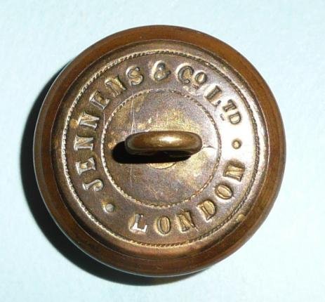 The Middlesex Regiment Officers Large Gilt Button ( 57th & 77th Foot) — image 2