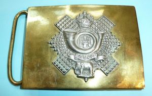 Highland Light Infantry (HLI) Bi-Metal Waist Belt Clasp (WBC) - …