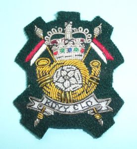 King's Own Yorkshire Yeomanry (Light Infantry) Officer's Bullion Embroidered Beret …
