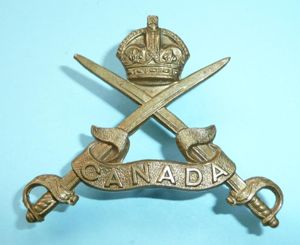 WW1 CEF Canada - Canadian Physical Training Instructors Cap Badge