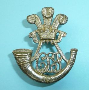 Ceylon Light Infantry (CLI) White Metal Cap Badge