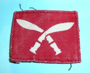 48th Gurkha Infantry Brigade Cloth Formation Sign, 1st Pattern - …