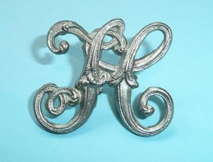 Scottish Police - Fife Fifeshire Constabulary FC White Metal Collar …