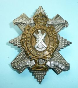 Black Watch (The Royal Highlanders) Officer's Glengarry Badge - Lacesset …