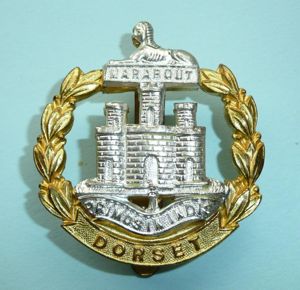 Birmingham Mint Souvenir Dorsetshire Regiment Silver Plated & Gilt Cap …