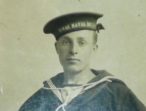 WW1 Original Postcard - Royal Naval Division (RND) Sailor in …