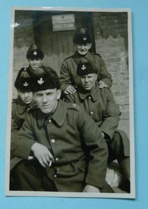 Scarce Interwar Image of Durham Light Infantry DLI Signallers Wearing …