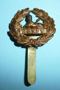 Gloucestershire Regiment (Glosters) Other Rank's Pagri Back Badge - Variety …