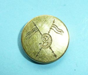 9th Lancers Officers Mess Dress / Hunt / Blazer Button