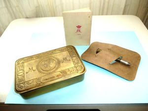 WW1 1914 Princess Marys Gift Tin with Sterling Silver Marked …