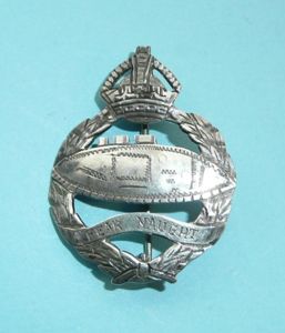 Royal Tank Corps / Regiment Unmarked Silver Sweetheart Pin Brooch …