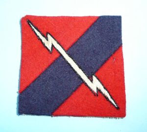 Cold War 33rd Anti-Aircraft Brigade Cloth Formation Sign Flash Designation