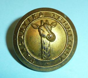 Colonial East Africa - Tanganyika Territory Large Pattern Gilt Button