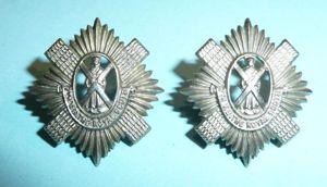 7th Volunteer Battalion (VB) The Royal Scots Pair of White …