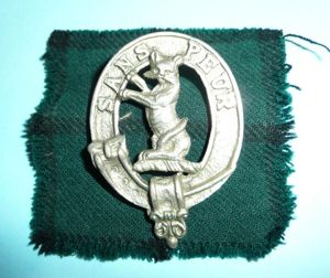 5th Battalion (Caithness and Sutherland) Seaforth Highlanders NCOs Silver Plated …