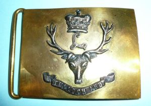 The Seaforth Highlanders Officers Waist Belt Clasp (WBC) 1881 - …