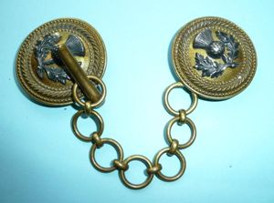 Scottish Officer's Victorian Cloak Chain