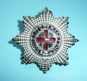 Coldstream Guards Warrant Officers & Staff Sergeants Large Silver Plated …