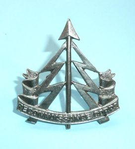 WW2 War Raised unit - RECCE Reconnaissance Corps White Metal …