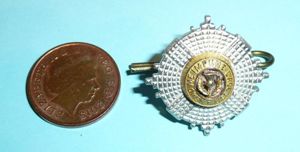 Scots Guards Officers Small Pattern Forage Cap Star Badge