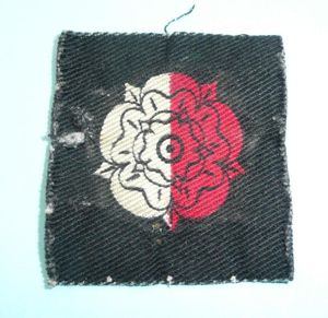 WW2 6th (Territorial) Battalion York & Lancaster Regimental Flash Designation …
