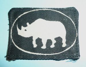 1st Armoured Division Printed Formation Sign - on press studs