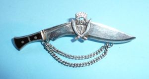 7th Duke of Edinburgh's Own Gurkha Rifles Silver and Enamel …