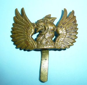 Edwardian / Early WW1 Ayrshire Yeomanry Gilding Metal Cap Badge