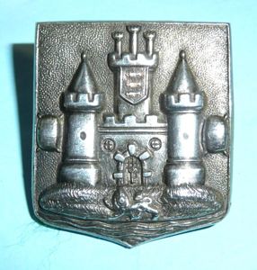 2nd Volunteer Battalion (VB) East Surrey Regiment Officers Silver Plated …