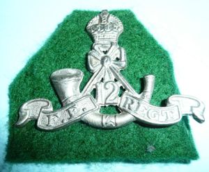 Indian Army - 12th Frontier Force Regiment Cast White Metal …