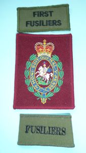 Royal Regiment of Fusiliers (RRF) Insignia