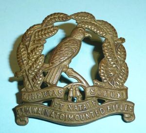 WW1 New Zealand - 4th (Waikato) Mounted Rifles Other Ranks …
