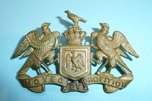 WW1 New Zealand - 8th (South Canterbury) Mounted Rifles Brass …