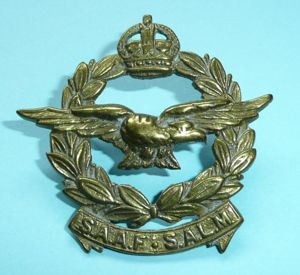 WW2 South African Air Force S.A.A.F S.A.L.M Officers Cast Brass …